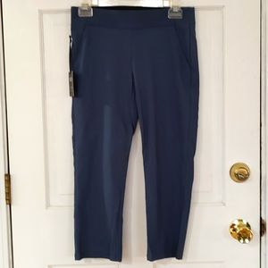 NEW Simply Vera Vera Wang Ultra Stretch Pant PXS Capri Medium Slate Blue